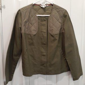 BODEN Linen Army Green Jacket-US 10
